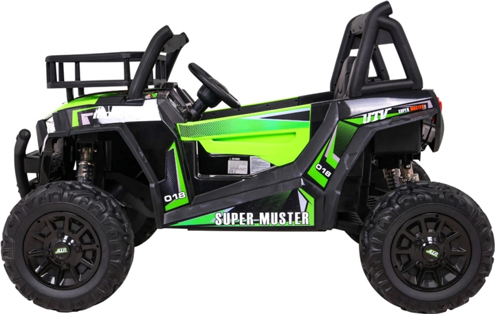 Електромобіль для дітей позашляховий Ramiz Buggy UTV Зелений (5903864913798) - зображення 4