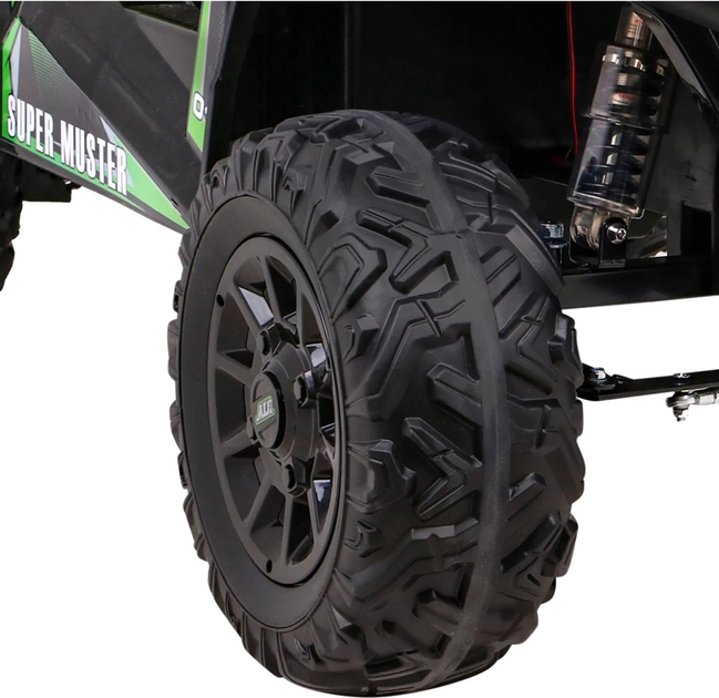 Електромобіль для дітей позашляховий Ramiz Buggy UTV Зелений (5903864913798) - зображення 17