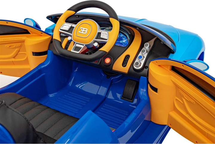 Samochód elektryczny dla dzieci Ramiz Bugatti Chiron Niebieski (5903864940947) - obraz 16