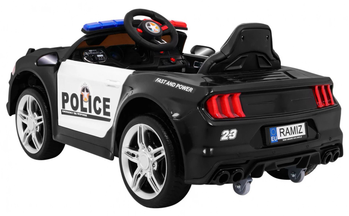 Електромобіль для дітей Ramiz GT Sport Police (5903864904161) - зображення 5