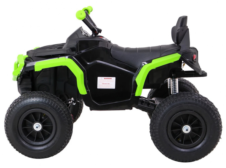 Квадроцикл електричний для дітей Ramiz ATV Air Чорно-зелений (5903864904468) - зображення 4