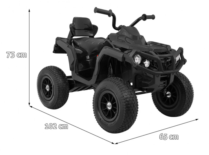 Quad elektryczny Ramiz ATV Air Czarny (5903864904451) - obraz 2