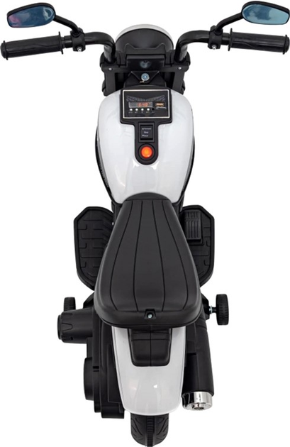 Електромотоцикл для дітей Ramiz Chopper Faster Білий (5903864941067) - зображення 10