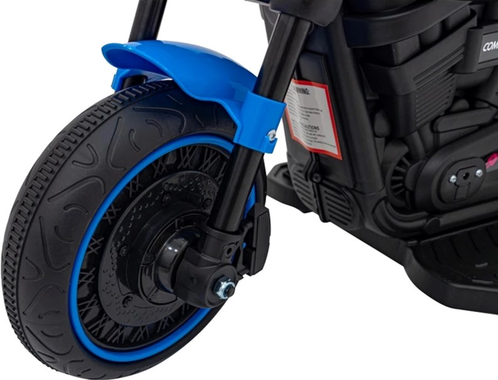 Електромотоцикл для дітей Ramiz Chopper Faster Синій (5903864941029) - зображення 11