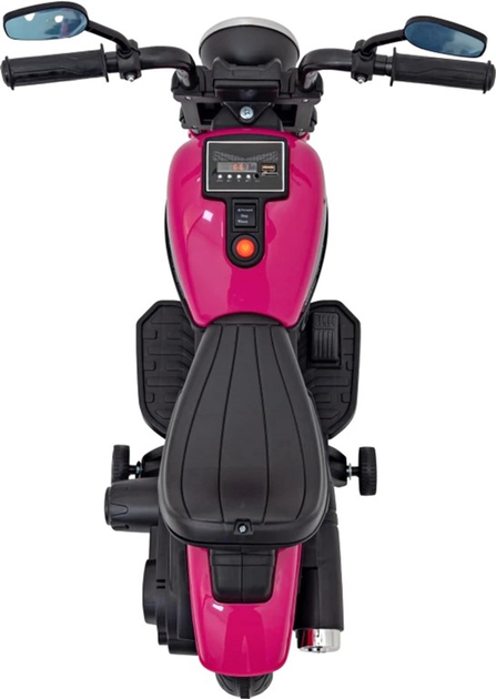 Електромотоцикл для дітей Ramiz Chopper Faster Рожевий (5903864941043) - зображення 8