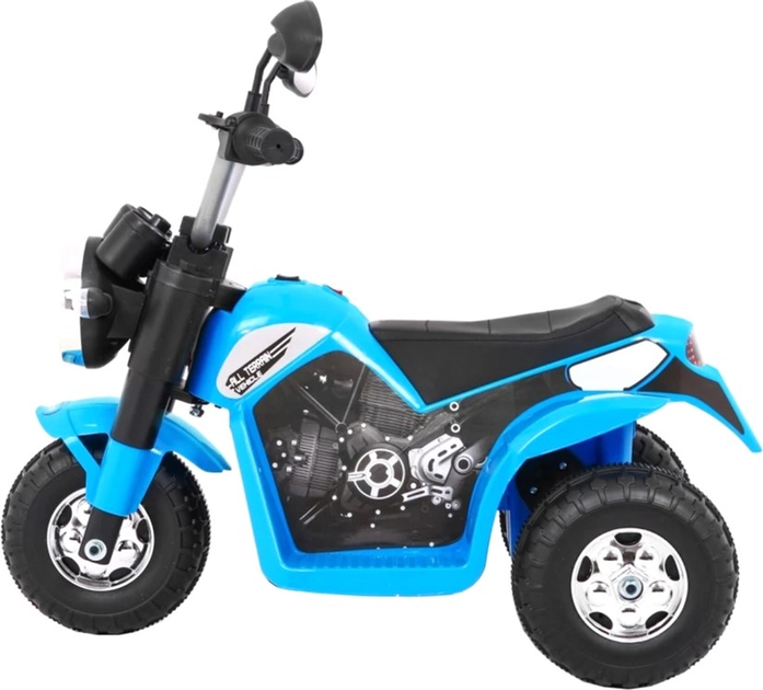 Motocykl elektryczny dla dzieci Ramiz MiniBike Niebieski (5903864905984) - obraz 4