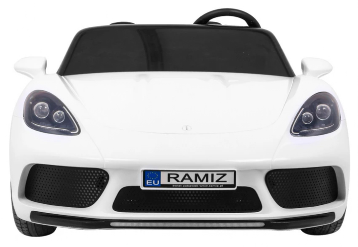 Електромобіль для дітей Ramiz Perfecta Auto Білий (5903864904017) - зображення 3