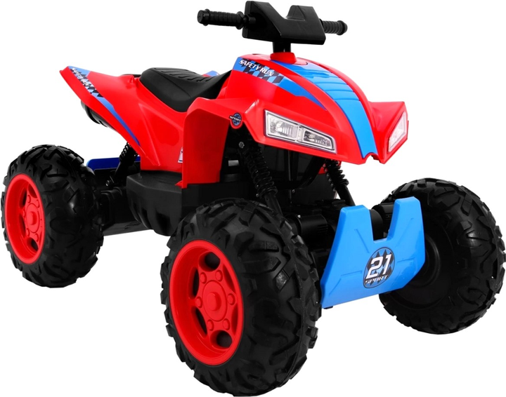 Quad elektryczny dla dzieci Ramiz Sport Run 4 x 4 Czerwony (5903864907254) - obraz 8