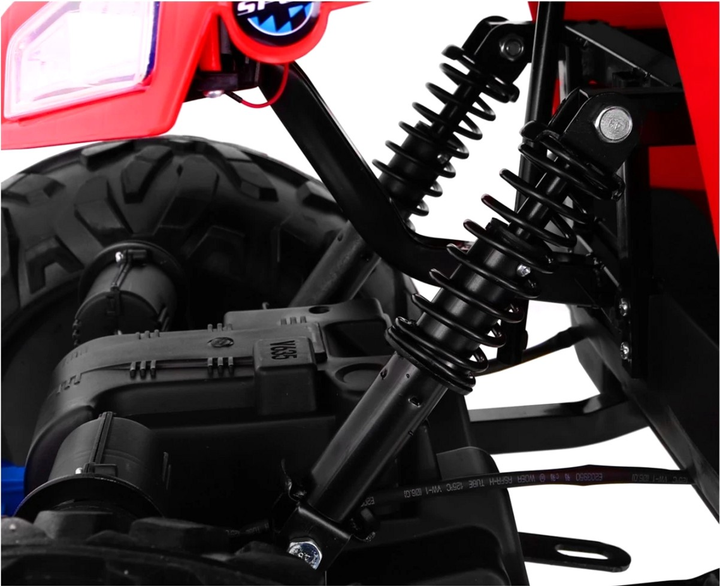 Quad elektryczny dla dzieci Ramiz Sport Run 4 x 4 Czerwony (5903864907254) - obraz 9