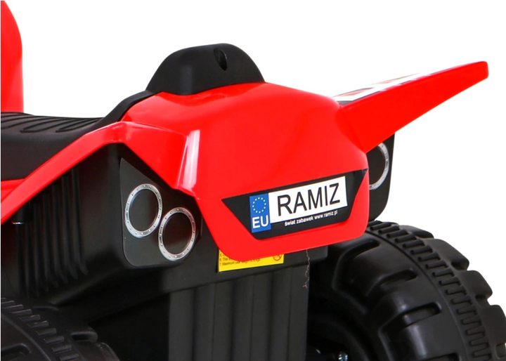 Квадроцикл електричний для дітей Ramiz The Fastest Червоний (5903864952100) - зображення 12