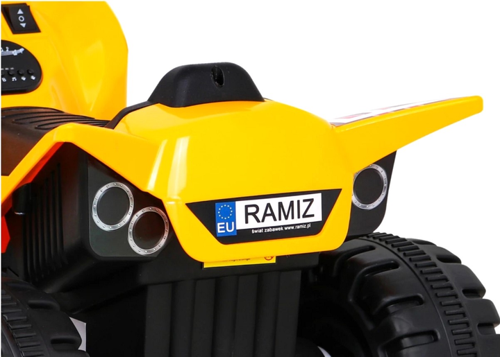 Quad elektryczny dla dzieci Ramiz The Fastest Żółty (5903864952087) - obraz 12