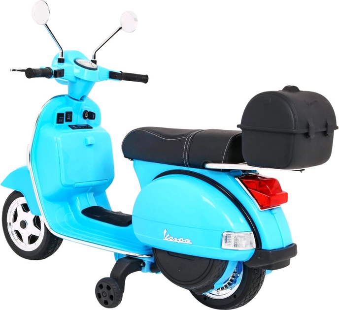 Електроскутер для дітей Ramiz Vespa Синій (5903864907094) - зображення 5
