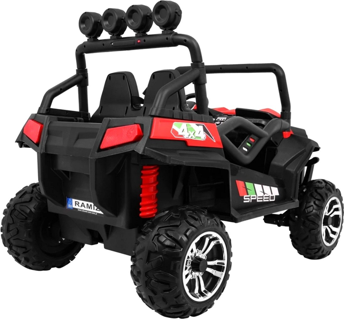 Samochód elektryczny dla dzieci terenowy Ramiz Grand Buggy Lift 4 x 4 Czerwony (5903864907216) - obraz 8
