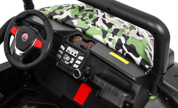 Samochód elektryczny dla dzieci Ramiz terenowy Grand Buggy Lift 4 x 4 Kamuflażny (5903864907247) - obraz 8