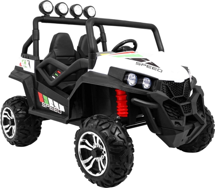 Електромобіль для дітей позашляховий Ramiz Grand Buggy Lift 4 x 4 Білий (5903864907209) - зображення 10
