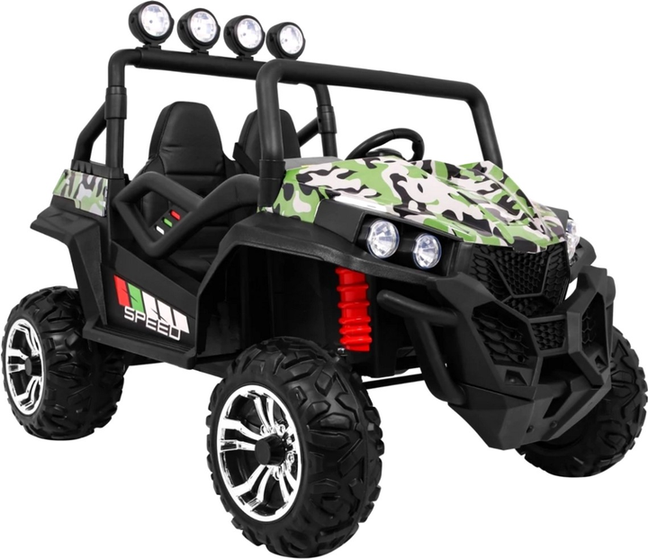 Samochód elektryczny dla dzieci Ramiz terenowy Grand Buggy Lift 4 x 4 Kamuflażny (5903864907247) - obraz 9