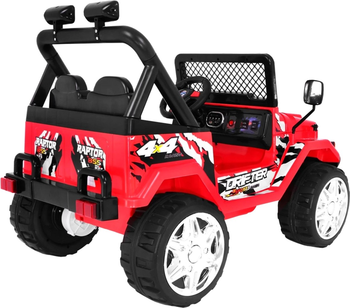 Електромобіль для дітей позашляховий Ramiz Raptor Drifter Червоний (5903864907292) - зображення 3