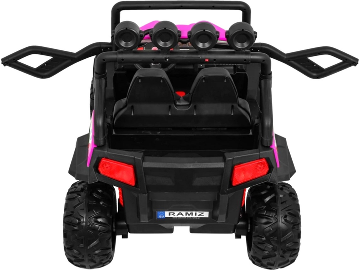 Електромобіль для дітей позашляховий Ramiz Grand Buggy Lift 4 x 4 Рожевий (5903864907230) - зображення 7