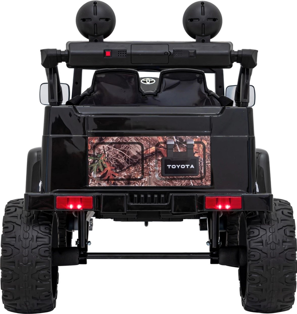 Електромобіль для дітей позашляховий Ramiz Toyota FJ Cruiser 4 x 4 Чорне листя (5903864956276) - зображення 7