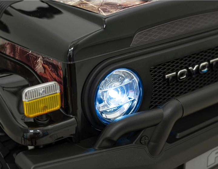 Електромобіль для дітей позашляховий Ramiz Toyota FJ Cruiser 4 x 4 Чорне листя (5903864956276) - зображення 16