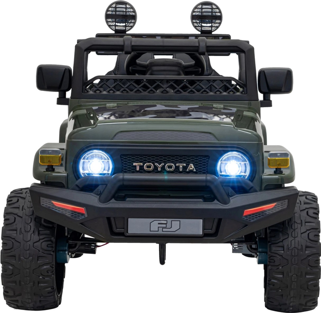 Електромобіль для дітей позашляховий Ramiz Toyota FJ Cruiser 4 x 4 Камуфляний (5903864956269) - зображення 4