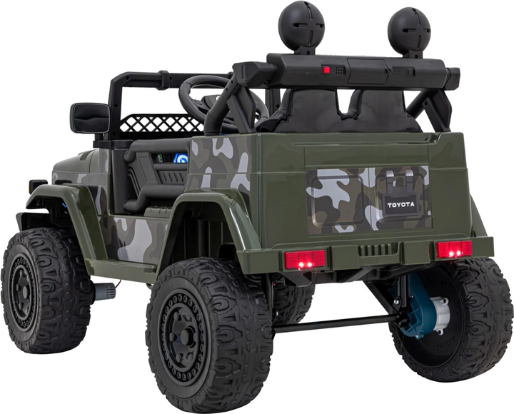Електромобіль для дітей позашляховий Ramiz Toyota FJ Cruiser 4 x 4 Камуфляний (5903864956269) - зображення 6