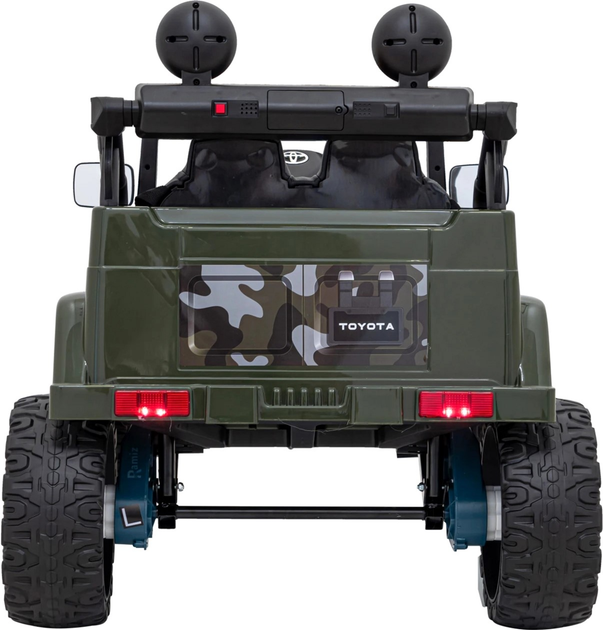Електромобіль для дітей позашляховий Ramiz Toyota FJ Cruiser 4 x 4 Камуфляний (5903864956269) - зображення 7