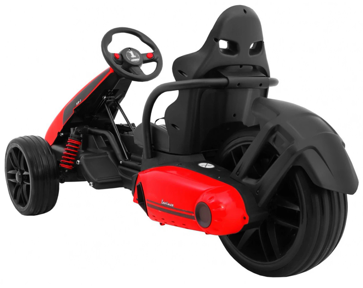 Gokart elektryczny dla dzieci Ramiz Bolid XR-1 Czerwony (5903864904734) - obraz 5