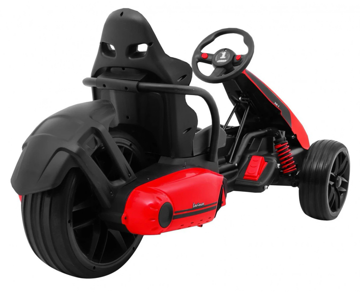 Gokart elektryczny dla dzieci Ramiz Bolid XR-1 Czerwony (5903864904734) - obraz 8