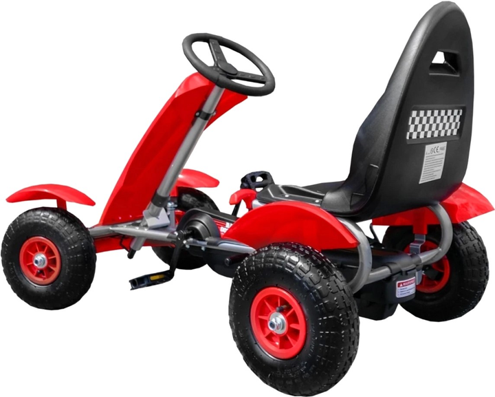 Веломобіль Ramiz Racing XL Червоний (5903864909708) - зображення 4
