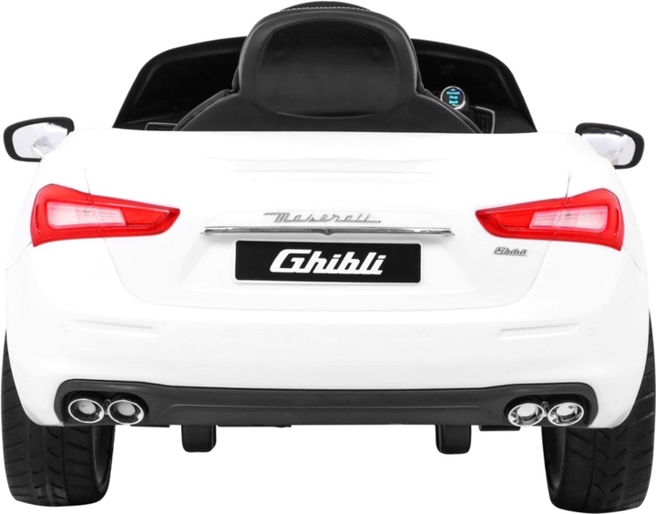 Електромобіль для дітей Ramiz Maserati Ghibli Білий (5903864907360) - зображення 6