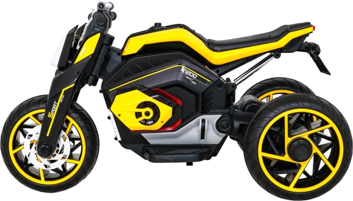 Електромотоцикл для дітей Ramiz Motor Future Жовтий (5903864913644) - зображення 4