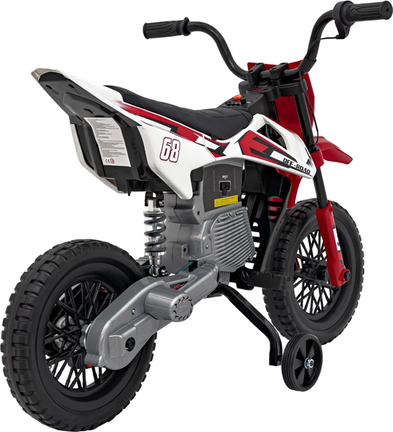 Motocykl elektryczny dla dzieci Ramiz Pantone 361C Czerwony (5903864941715) - obraz 6