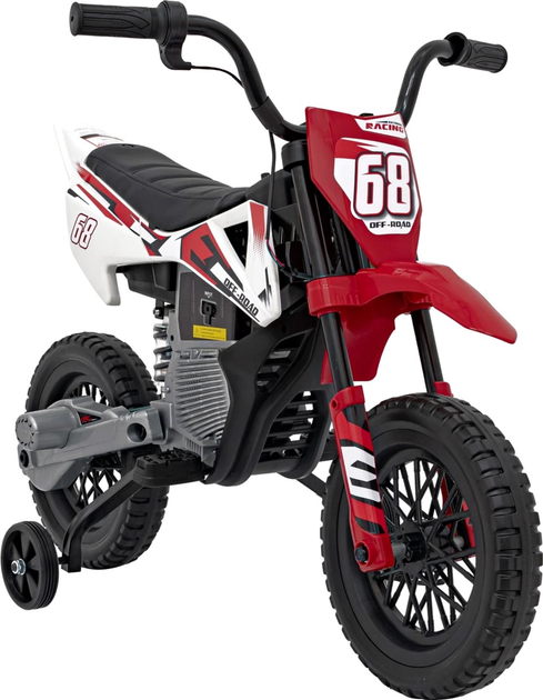 Motocykl elektryczny dla dzieci Ramiz Pantone 361C Czerwony (5903864941715) - obraz 7