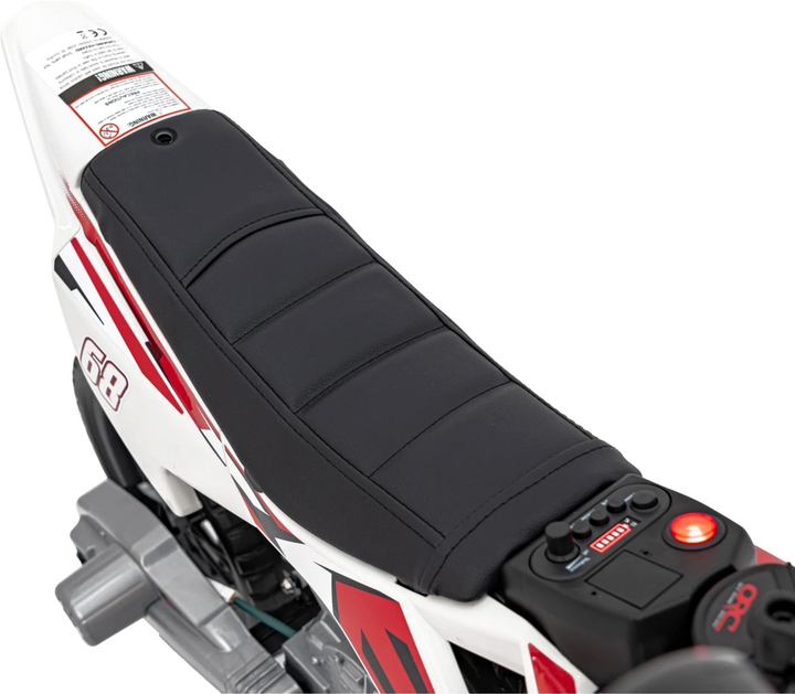 Motocykl elektryczny dla dzieci Ramiz Pantone 361C Czerwony (5903864941715) - obraz 11