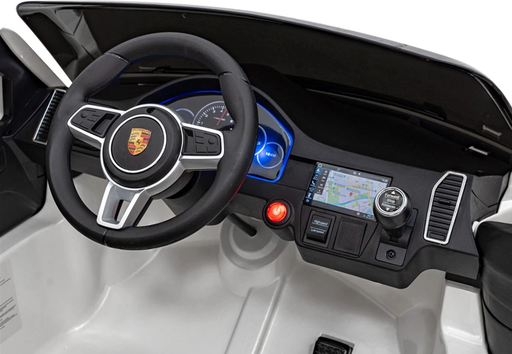 Електромобіль для дітей Ramiz Porsche Cayenne S Білий (5903864941012) - зображення 11