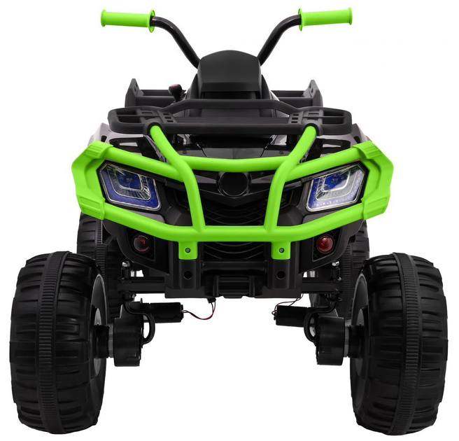 Квадроцикл електричний для дітей Ramiz XL ATV 2.4 GHz Чорно-зелений (5903864904543) - зображення 11