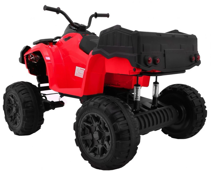 Квадроцикл електричний для дітей Ramiz XL ATV 2.4 GHz Червоний (5903864904536) - зображення 9