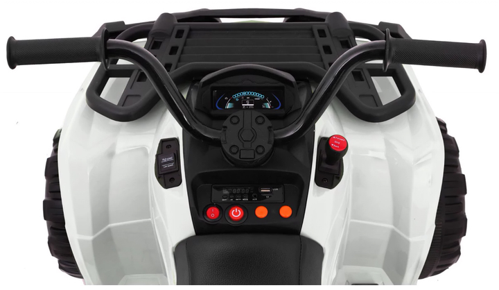 Quad elektryczny dla dzieci Ramiz XL ATV Biały (5903864904550) - obraz 10