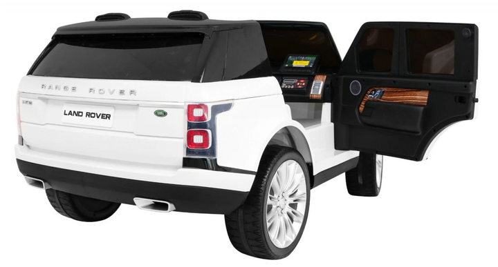 Електромобіль для дітей Ramiz Range Rover HSE Білий (5903864905052) - зображення 11
