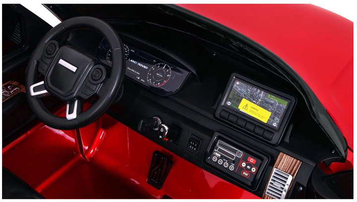 Samochód elektryczny dla dzieci Ramiz Range Rover HSE Czerwony lakierowany (5903864905076) - obraz 8