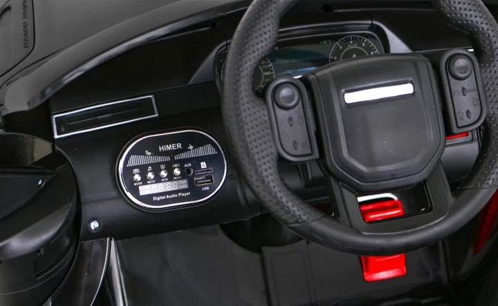 Samochód elektryczny dla dzieci Ramiz Range Rover Velar Czarny (5903864914115) - obraz 7
