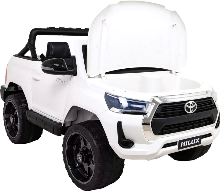 Електромобіль для дітей Ramiz Toyota Hilux Білий (5903864955408) - зображення 13