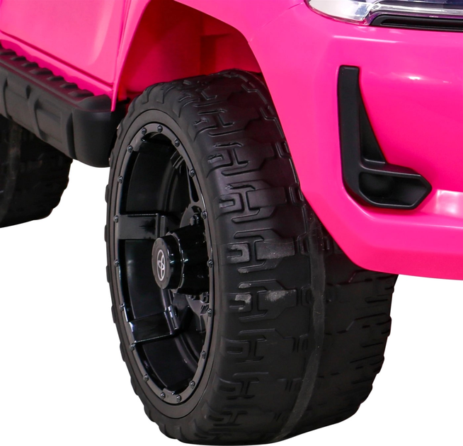 Електромобіль для дітей Ramiz Toyota Hilux Рожевий (5903864955422) - зображення 16