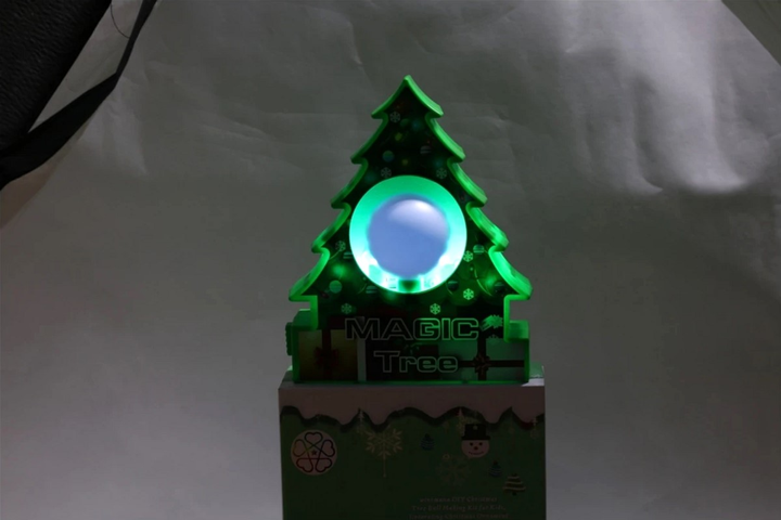 Zestaw kreatywny Ramiz Paint Baubles Interactive Rotating Christmas Tree (5903864953947) - obraz 7