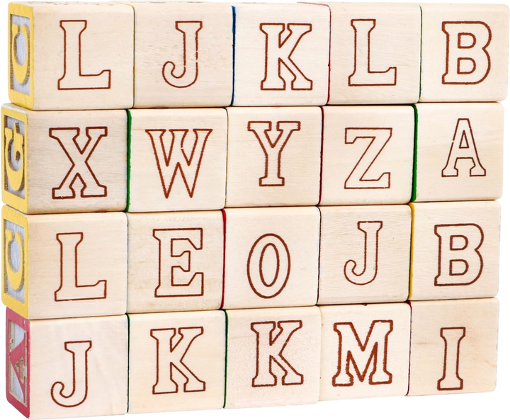 Zabawka edukacyjna Milly & Ted Alfabet Blocks Truck (5903864954852) - obraz 10