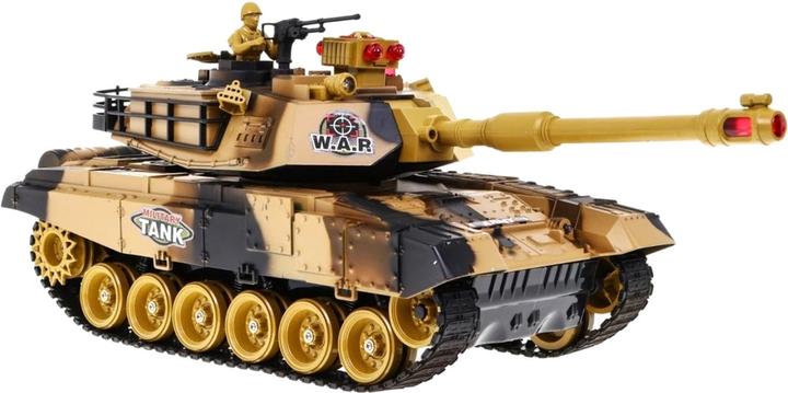 Czołg zdalnie sterowany Ramiz Simulation of Remonte Control Battle Tanks z figurką (5903864909005) - obraz 6