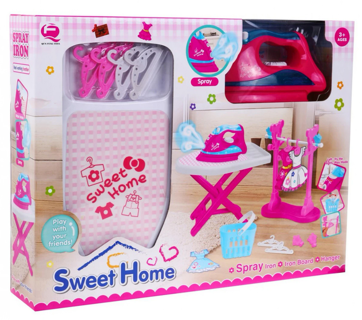 Zestaw do prasowania Qun Feng Toys Sweet Home (5903864901559) - obraz 1