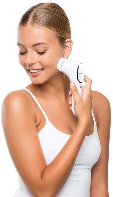 Щітка для чищення обличчя Silk`n Glide Fresh 2 in 1 Facial Cleansing Brush (8712856056323) - зображення 8