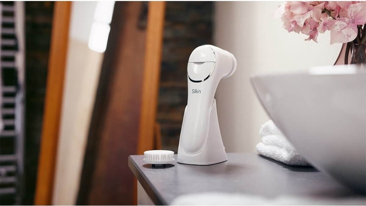Щітка для чищення обличчя Silk`n Glide Fresh 2 in 1 Facial Cleansing Brush (8712856056323) - зображення 14